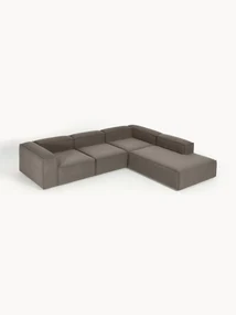Narożna sofa modułowa Bouclé XL Lennon