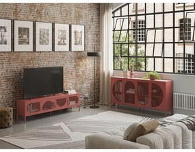 Ceglasta szafka pod TV 180x50 cm Tayra – Marckeric