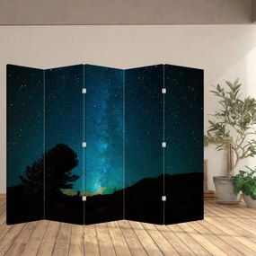 Parawan - Nocne niebo z gwiazdami (210x170 cm)