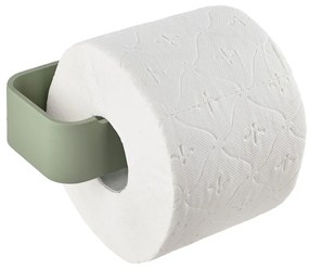 Jasnozielony ścienny metalowy uchwyt na papier toaletowy Ume – Zone