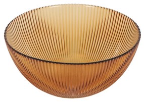 Prążkowana miska AMBER, Ø 15 cm
