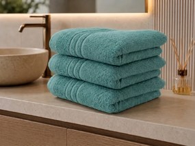 Ręcznik kąpielowy CLASSIC COLOR 70 x 140 cm petrol, 100% bawełna