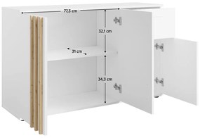 Komoda TOLIS 3D1S, biała
