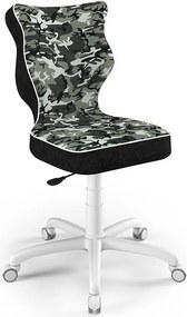 Obrotowe krzesło dla młodzieży Petit White rozmiar 5 (146-176,5 cm) wzory