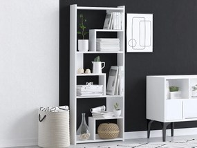 Półka – 60 x 15 x 150 cm – biała – płyta wiórowa pokryta melaminą