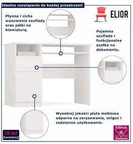 Biurko lewostronne B3-D55