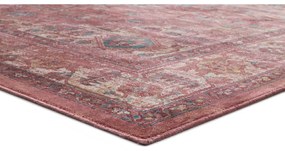 Czerwony dywan z wiskozy Universal Vintage Retro, 120x170 cm