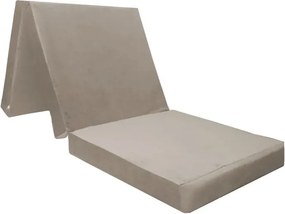 Materac 180/60 + Torba składany turystyczny tkanina Welur : Kolor tkaniny - VELVET - MG09, Rozmiar - 180/60/6, Typ tkaniny - Velvet