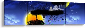 Obraz - Odbicie równowagi (170x50 cm)