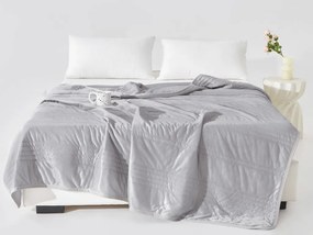 Chłodząca letnia kołdra CELIA, szara Rozmiar: 200 x 220 cm