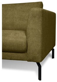 Musztardowa sofa 216 cm Gomero – Scandic