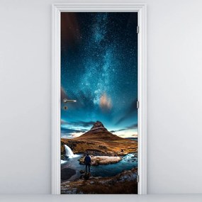 Fototapeta na drzwi - Niebieska Droga Mleczna (95x205cm)