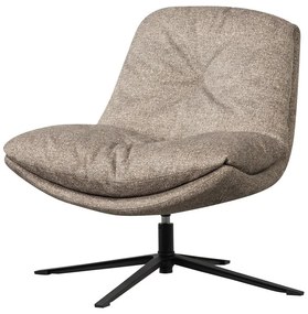 Obrotowy fotel w naturalnym kolorze Arve – WOOOD