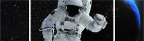 Obraz - Astronauta w kosmosie (170x50 cm)
