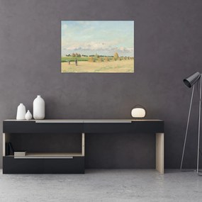 Obraz - Camille Pissarro, Landscape, Ile de France, reprodukcje (70x50 cm)