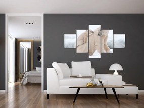 Obraz - Niedźwiedzie polarne (125x70 cm)