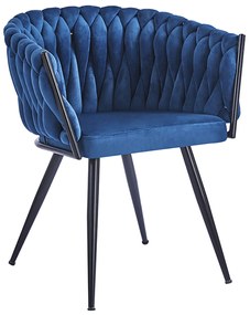 Krzeso Widny z czarnego aksamitu