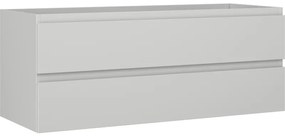 Mexen Orio szafka łazienkowa podumywalkowa 120 cm, 2 szuflady, szara mat - 91A10-12047-2-BFF62