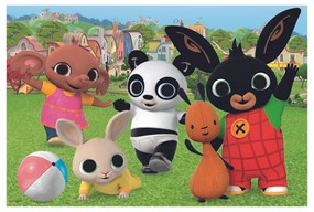 Trefl Puzzle Bing Rabbit - Zabawa w parku MAXI ,24 elementy