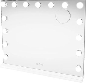 Lustro LED Bluetooth - 58 x 46 cm