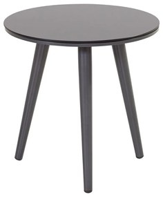 Ciemnoszary stolik ogrodowy Hartman Sophie, ø 45 cm