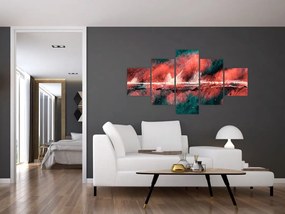 Obraz - Wybuch nafty (125x70 cm)