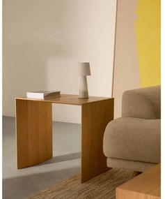 Stolik w dekorze dębu 40x55 cm Litto – Kave Home