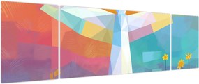 Obraz - Strażnik kwiatów (170x50 cm)