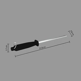 Ostrzałka do noży, osełka, 31 cm