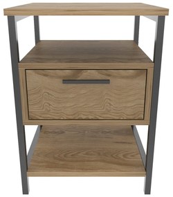 Stolik nocny Alba Black