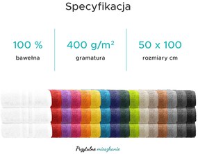 Ręcznik Classic 50 x 100 cm lazurowy, 100% bawełna