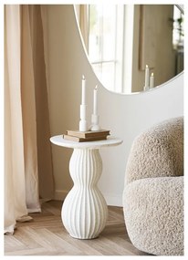 Kamienny okrągły stolik ø 40 cm Newtown – House Nordic