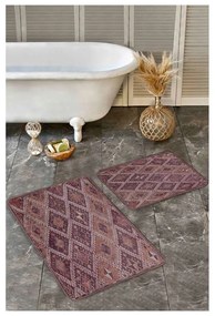 Aksamitne dywaniki łazienkowe zestaw 2 szt. 60x100 cm – Mila Home
