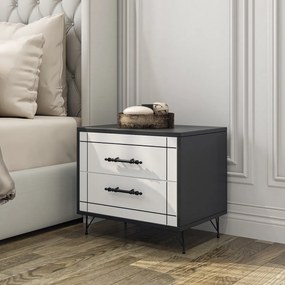 Stolik nocny Night White