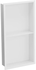 Mexen X-Wall-R półka wnękowa z kołnierzem i półką 60 x 30 cm, biała - 1920603010S