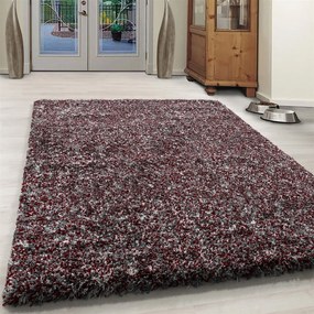 Dywan shaggy Enjoy czerwony wielokolorowy 240 cm x 340 cm