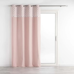 Jasnoróżowa bawełniana zasłona 140x240 cm Artchic – douceur d'intérieur