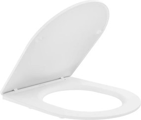 Mexen deska wolnoopadająca slim, duroplast, biała mat - 39740001