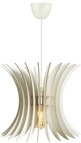 Biała lampa wisząca ø 35 cm – Opviq lights