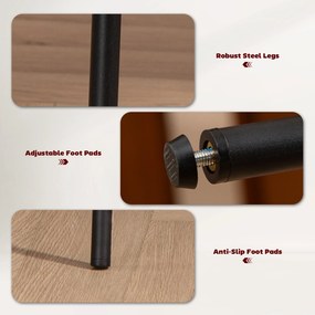 HOMCOM Krzesło do jadalni, pokrycie aksamitne, kształt muszli, nogi metalowe, podkładki pod stopy, szare