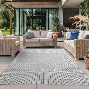 Szary dywan odpowiedni na zewnątrz 200x290 cm Nova 1201 – Ayyildiz Carpets