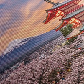 Obraz - Fudżi, Japonia (70x50 cm)