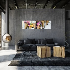 Obraz z lodami (170x50 cm)