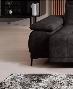 Narożnik FOCUS S Mini z elektryczną regulacją w tkaninie SALVADOR 04 WERSAL