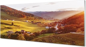 Panel Szklany Dolina w Objęciach Lasu