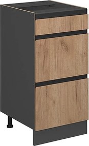 Szafka dolna do kuchni złoty dąb energetyczny 40x46x81.6 r-line