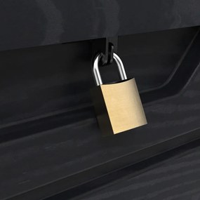 Ciemnoszara skrzynia ogrodowa Dolomiti – Toomax