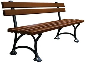 Ławka parkowa Eret 3X 150cm - 7 kolorów