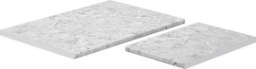 Blat kuchenny biały/marmur 114x60x2.8 r-line