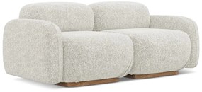 Kremowa sofa modułowa 190 cm Ailani – Makamii